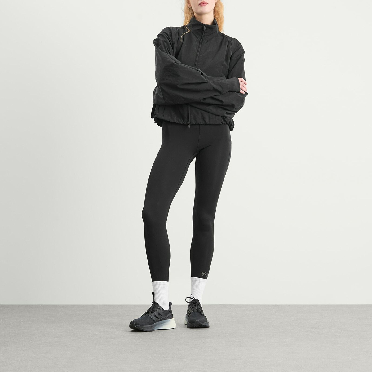 Y-3 Women's Run Leggings in Black