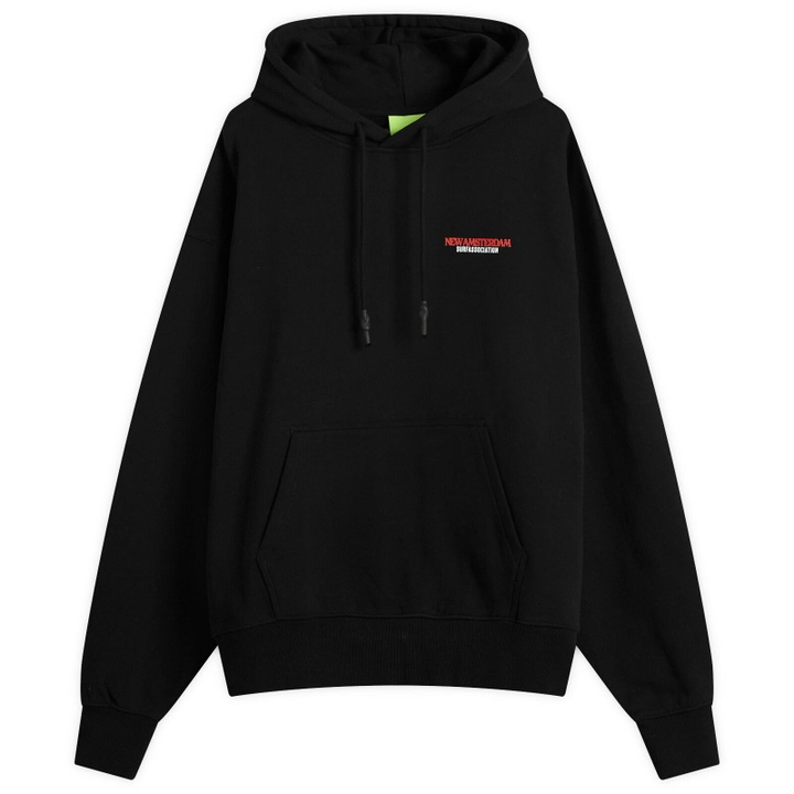 Photo: New Amsterdam Surf Association Men's Rated Hoodie in Black