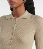 The Frankie Shop Solana wool, silk, and cashmere bodysuit