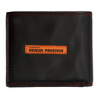 Heron Preston Black Printed Style Bifold Wallet