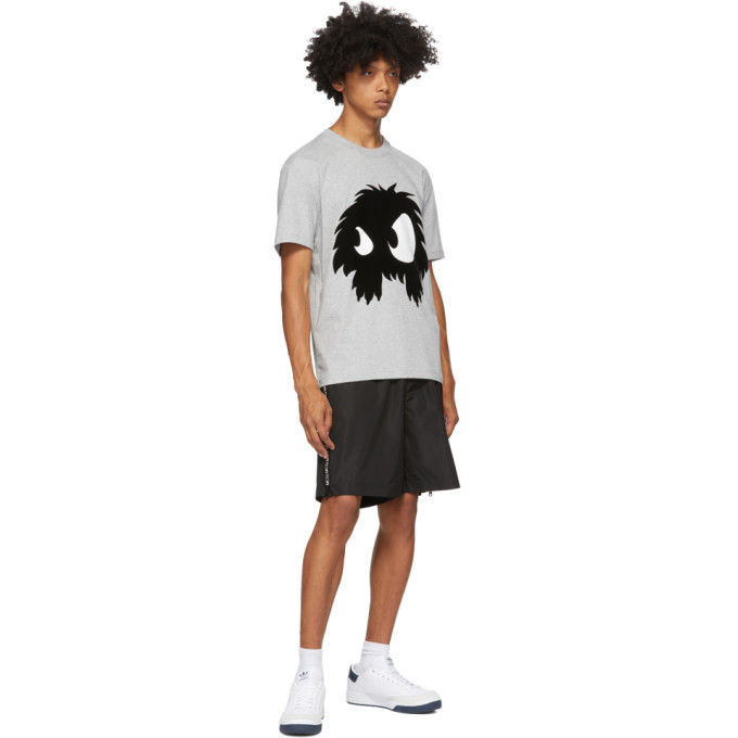 McQ Alexander McQueen Grey Chester Monster T-Shirt McQ Alexander