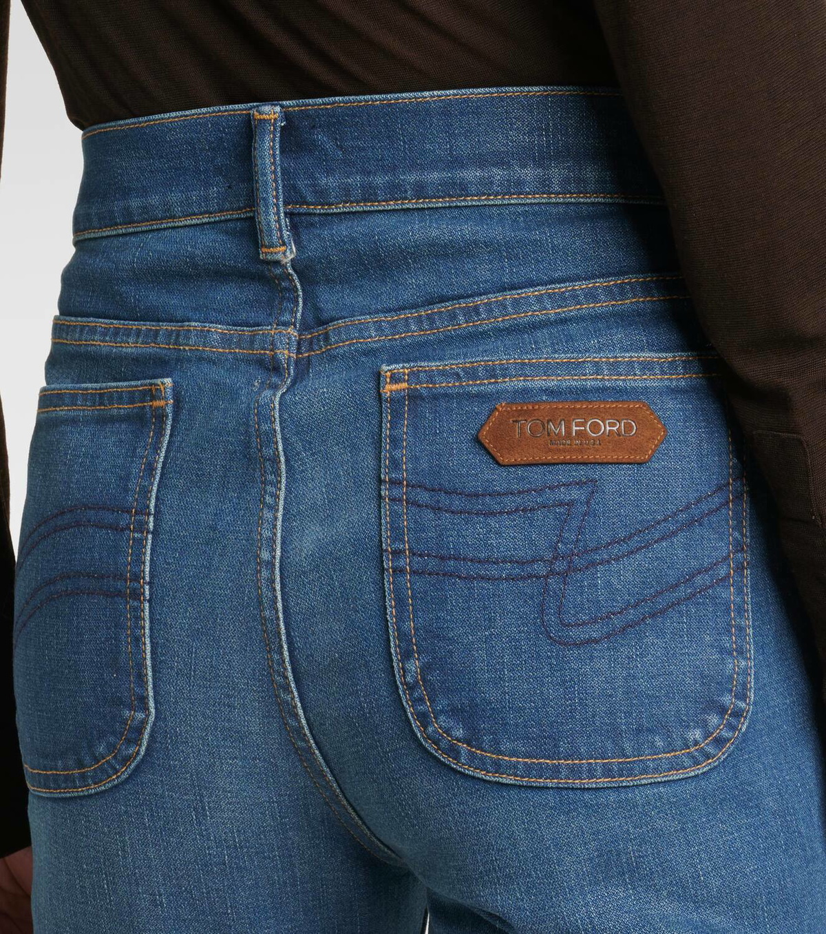 Tom Ford High-rise flared jeans