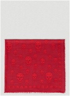 Alexander McQueen - Skull Scarf in Red