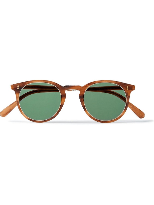 Photo: Mr Leight - Crosby S Round-Frame Acetate Sunglasses