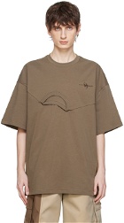 Feng Chen Wang Brown 2-In-1 T-Shirt