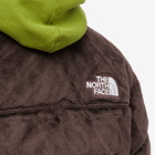 The North Face Men's Versa Velour Nuptse Jacket in Coal Brown