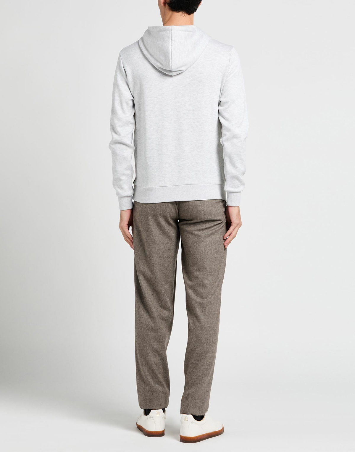 Eleventy Mens Sweatshirt Light in Grey