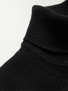 John Smedley - Kolton Recycled Cashmere and Merino Wool-Blend Rollneck Sweater - Black