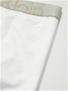 Calvin Klein Underwear - Icon Stretch-Cotton Boxer Briefs - White