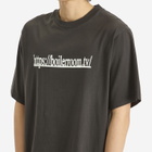 Boiler Room Men's TV Logo T-Shirt in Black