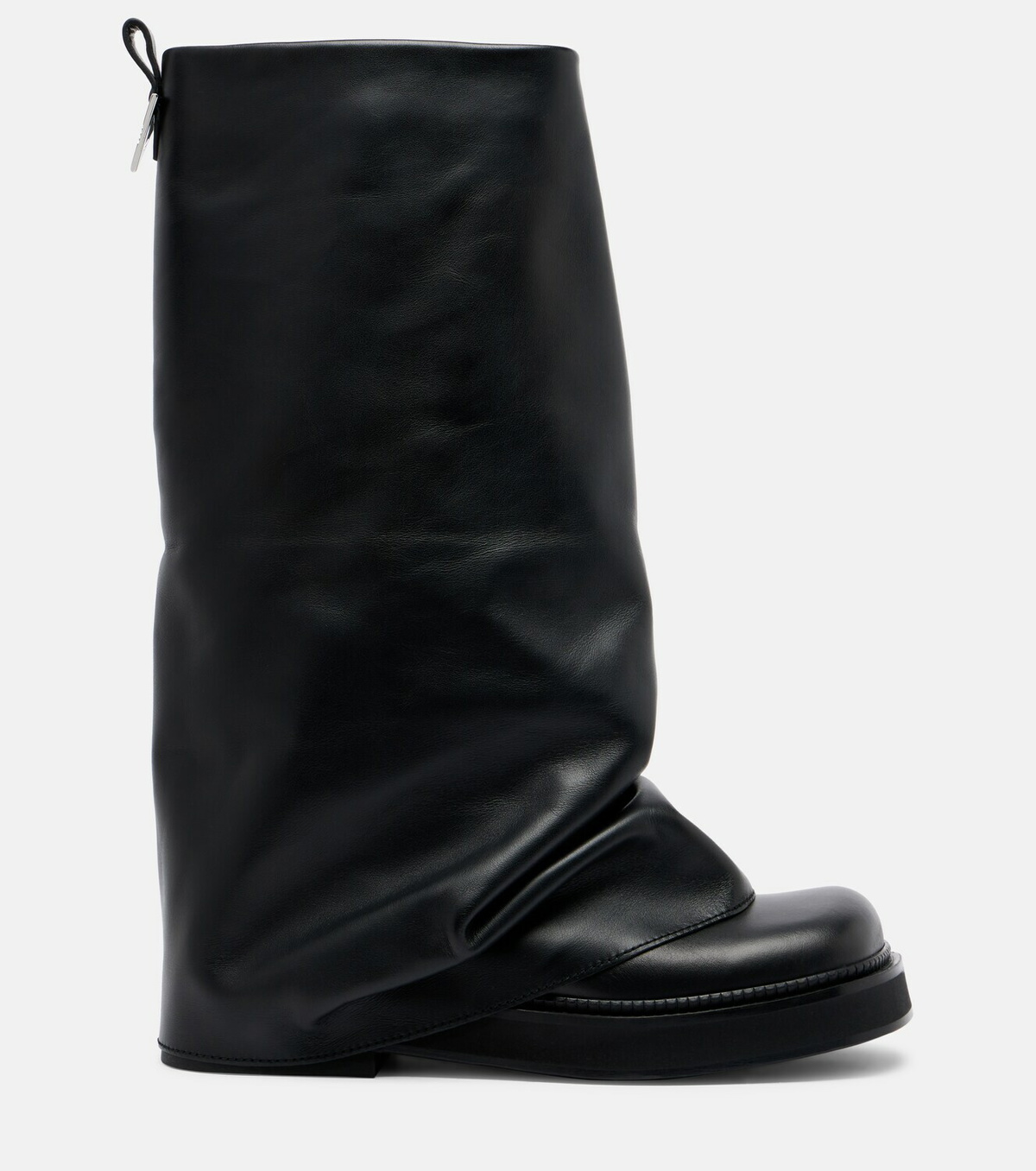The Attico Robin leather combat boots