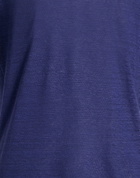 120% Lino Mens T-shirt in Blue