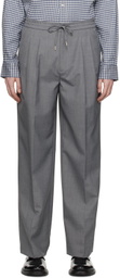 Dunst Gray 5-Pocket Trousers