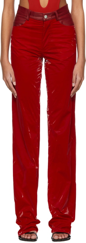 Photo: Maximilian Davis Red Spain Jeans