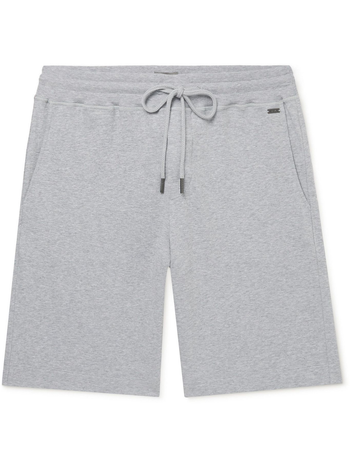 Photo: HANRO - Stretch-Cotton Jersey Shorts - Gray