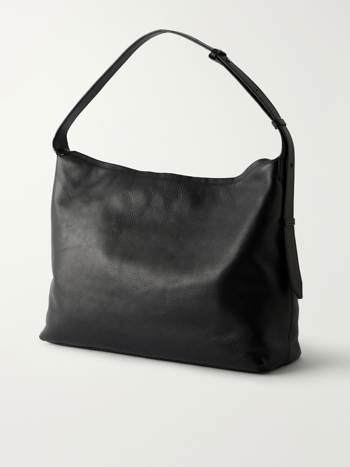 Officine Creative - Maderna Full-Grain Leather Messenger Bag - Black
