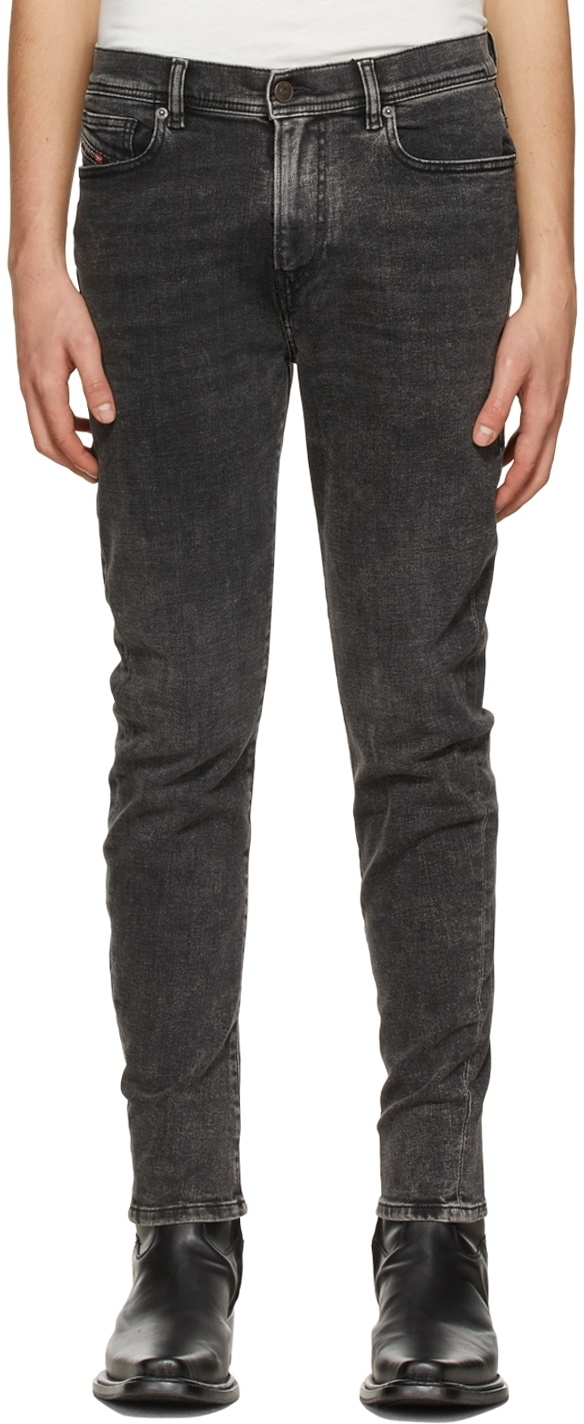 Diesel Black Cotton Jeans Diesel