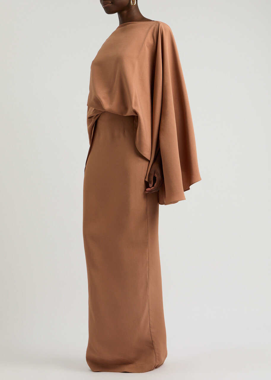 taller marmo brown dress Taller Marmo