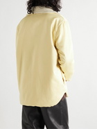 Jil Sander - Padded Crinkled-Satin Overshirt - Yellow