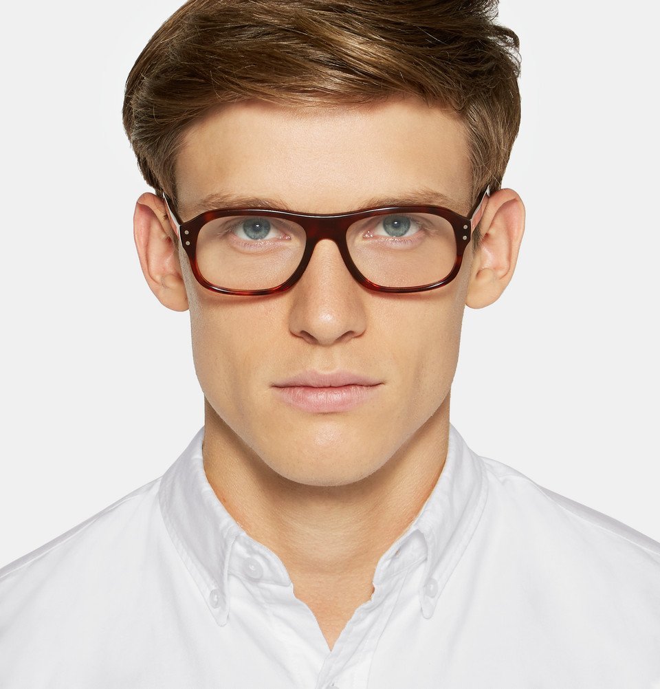 Kingsman - Cutler and Gross Square-Frame Tortoiseshell Acetate Optical ...