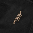 Represent Owners Club Jersey Shorts in Off Black