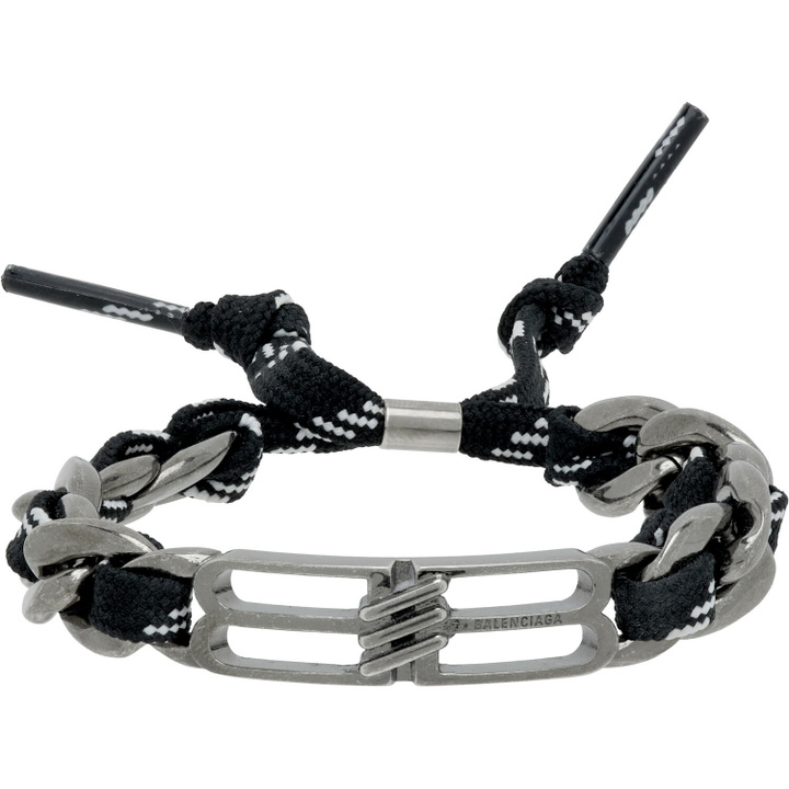 Photo: Balenciaga BB Icon Lace Bracelet