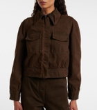 Dries Van Noten Cropped denim jacket