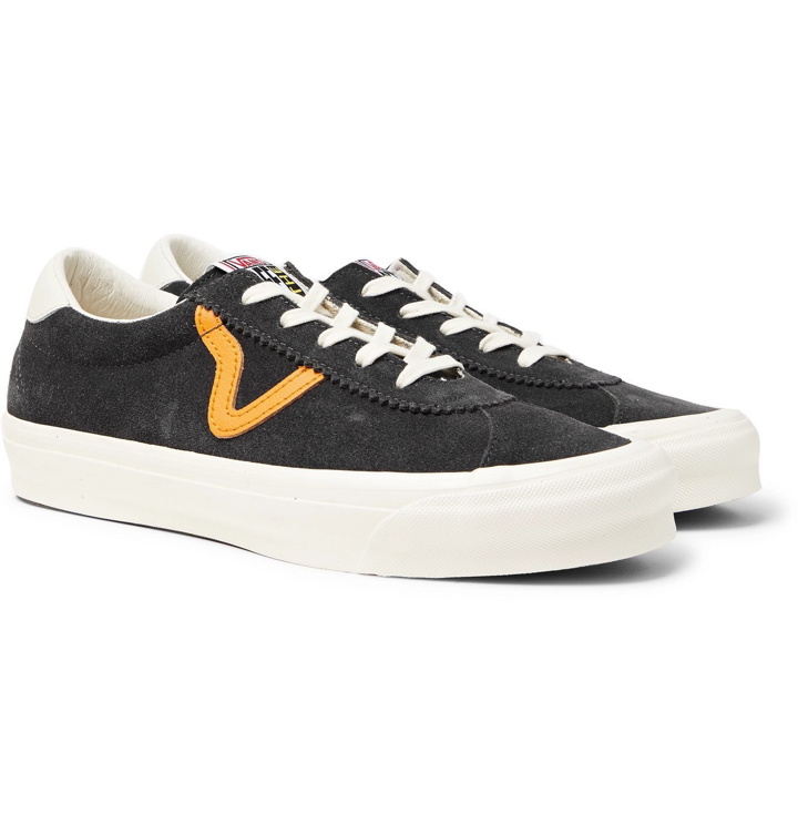 Photo: Vans - UA OG Epoch LX Leather-Trimmed Suede Sneakers - Gray