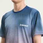 Bandit Men's Lightweight Drift Performance T-Shirt in Tranuil Blue/Wave Ombre