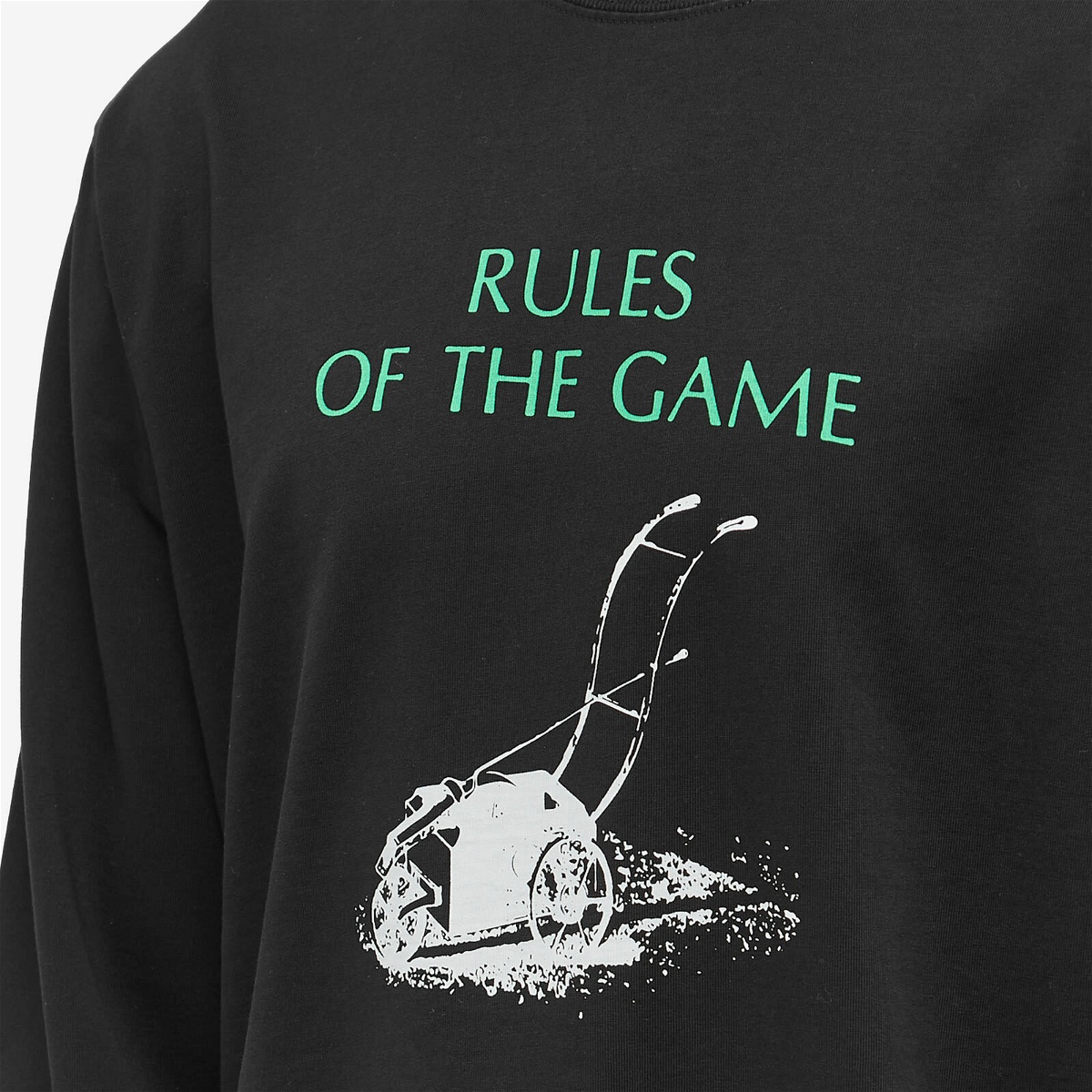 Palmes Men's Rules Long Sleeve T-Shirt in Black