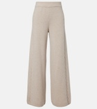 Lisa Yang Olanda cashmere wide-leg pants
