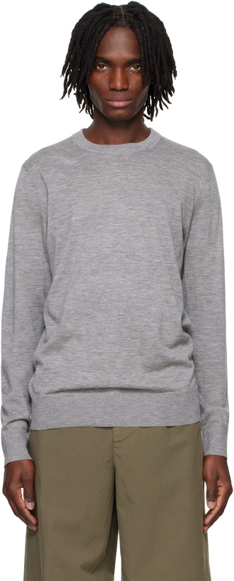 Photo: Guest in Residence Gray Airy True Crew Sweater