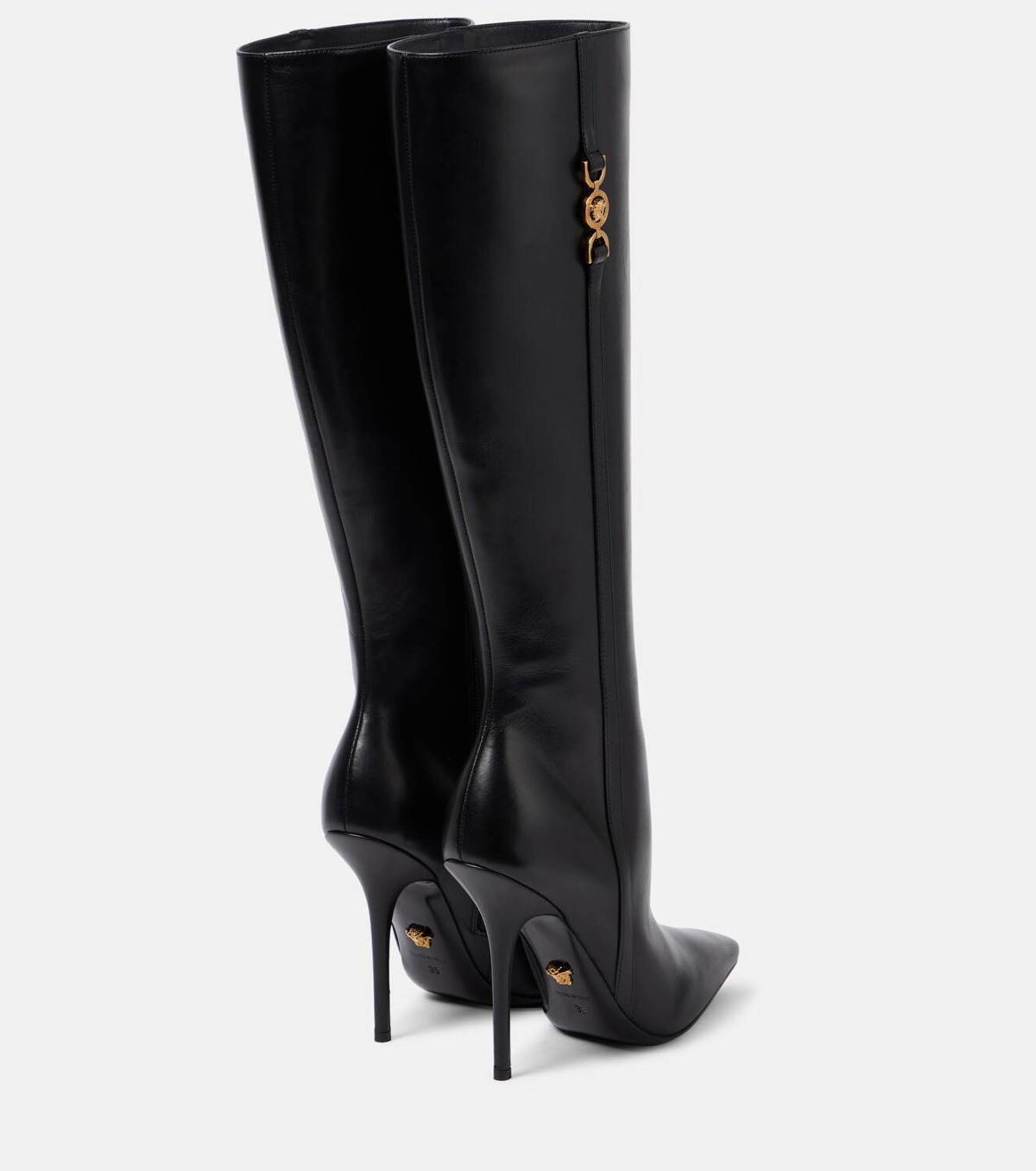 Versace Medusa '95 leather knee-high boots Versace