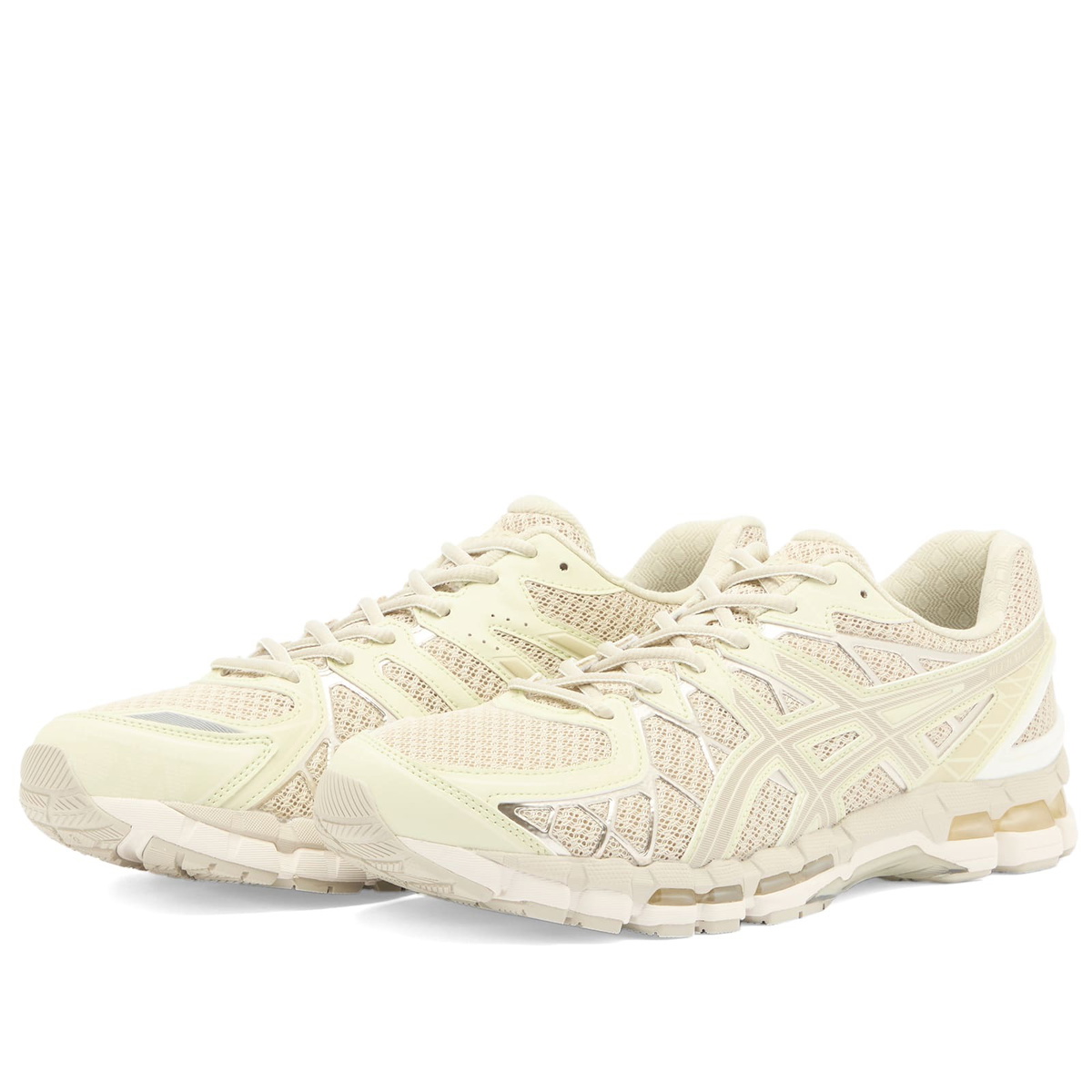 Asics GEL-Kayano 20 Sneaker in Fossil/Cream
