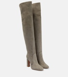 Aquazzura Joplin suede over-the-knee boots