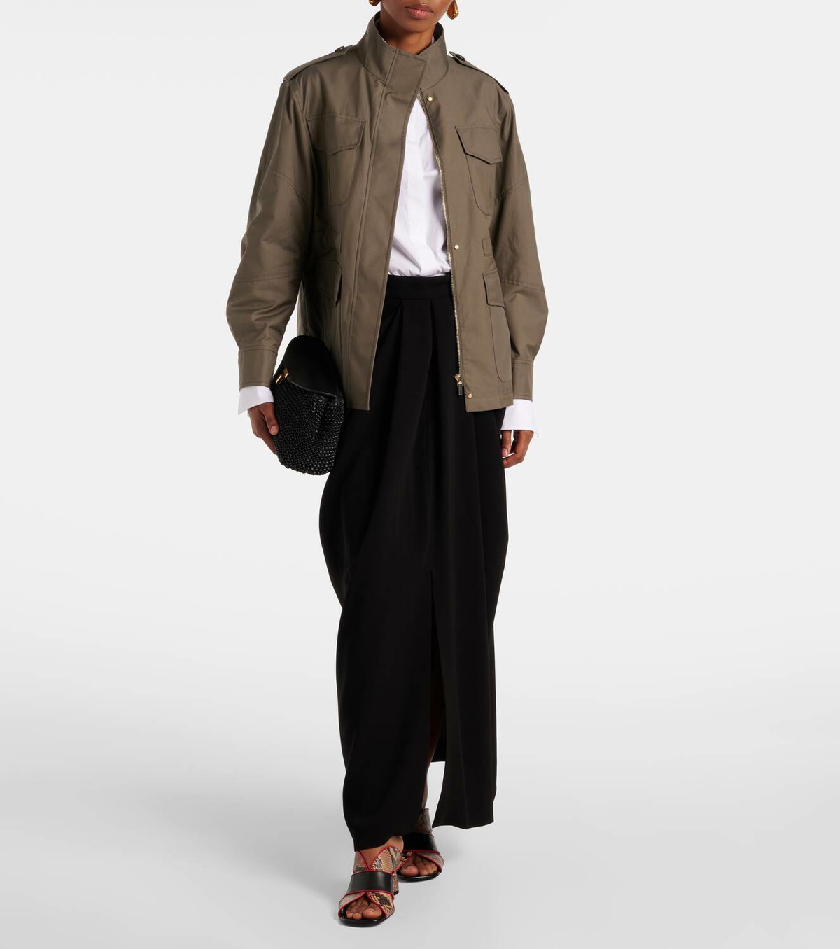 S Max Mara Leila cotton-blend twill jacket S Max Mara