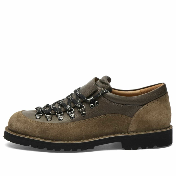 Photo: Fracap Men's MA187 Commando Sole Low Hiking Shoe Presented by END. in Smog