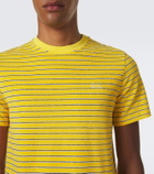Loewe Striped cotton-blend terry T-shirt