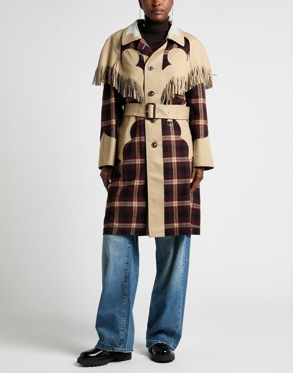 Maison Margiela Womens Coat in Beige