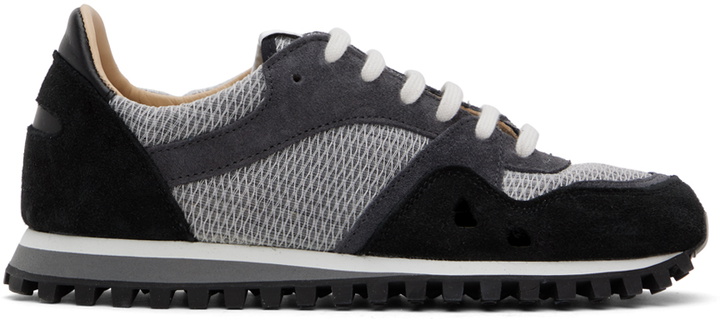 Photo: Spalwart Black Marathon Trail Low Sneakers