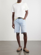 LOEWE - Anagram-Embroidered Cotton-Jersey T-Shirt - White