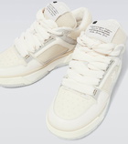 Amiri - MA-1 leather and mesh sneakers