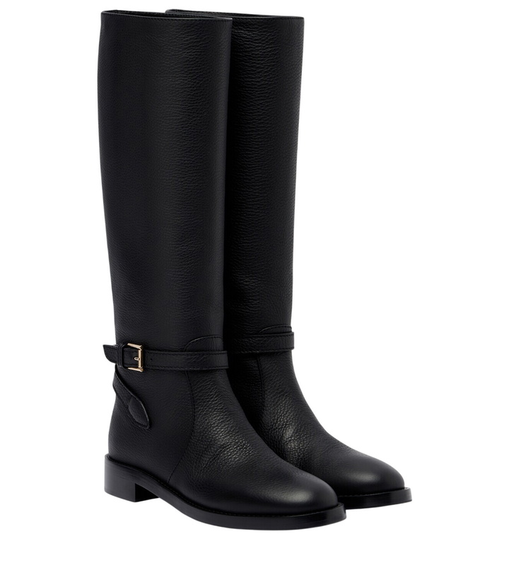 Photo: Gianvito Rossi Varenne leather knee-high boots