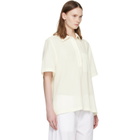 TOTEME Off-White Fluid Polo