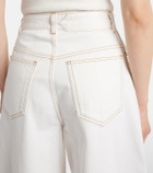 Jacquemus Ovalo De-Nîmes barrel-leg jeans