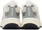 Maison Kitsuné Gray & Beige Sora Sneakers