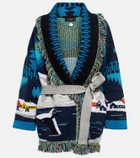 Alanui Arctic Icon jacquard cashmere cardigan