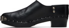 Enfants Riches Déprimés Black Metal Hardware Clogs