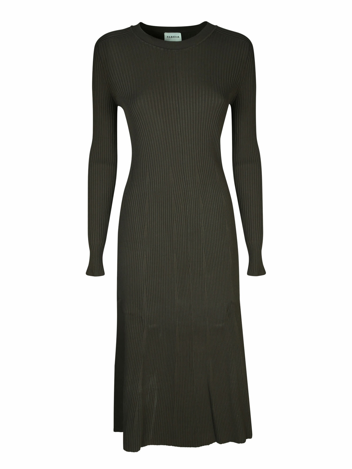 parosh dress green P.A.R.O.S.H. Azzurro Cannes Dress at Baby & Company main image 1