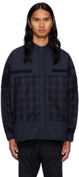 Comme des Garçons Homme Black Plaid Jacket